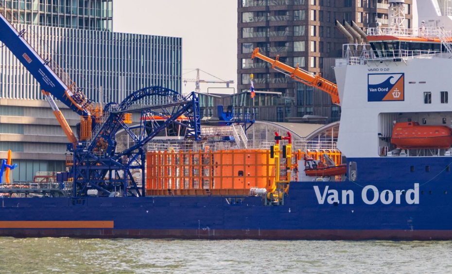 Ergonomic design cabin for Van Oord cable laying vessel | Metagro